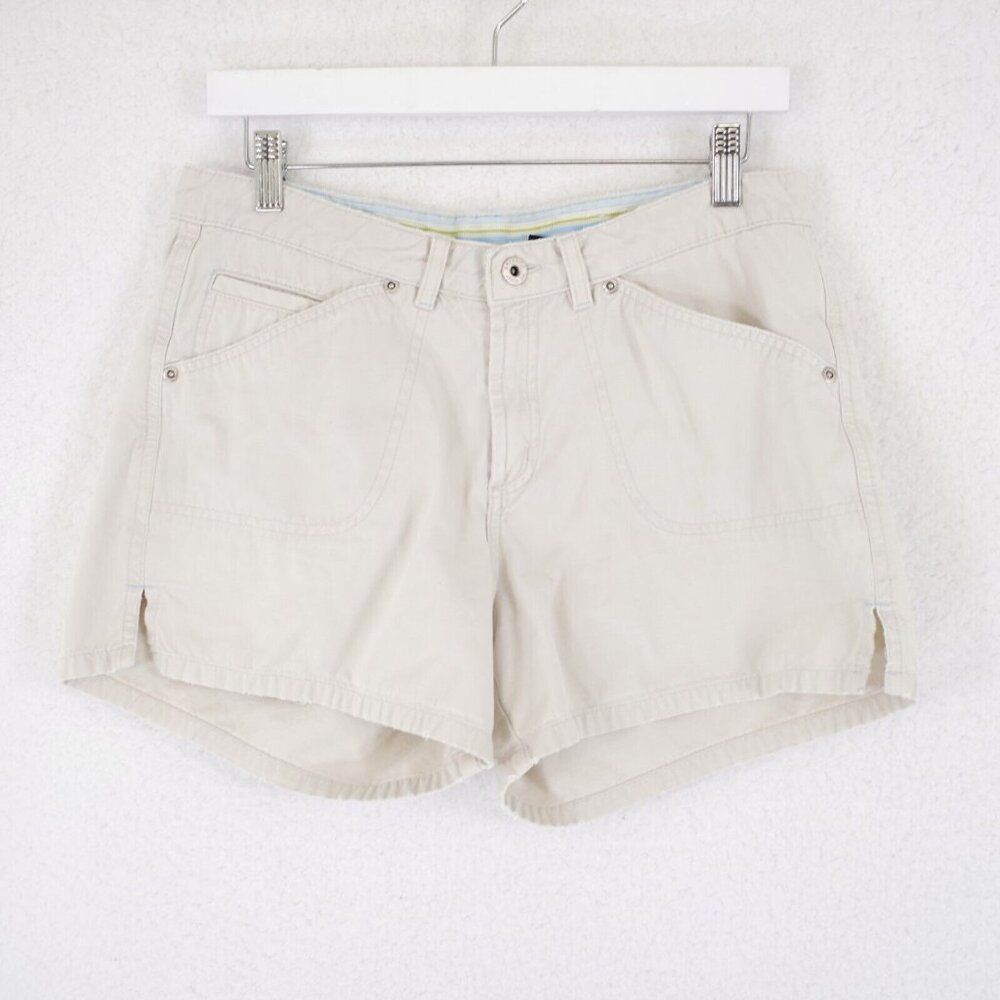 Arizona Jean Company Cream Short‎ Shorts Size 9 Mid RIse 32/4 Cotton